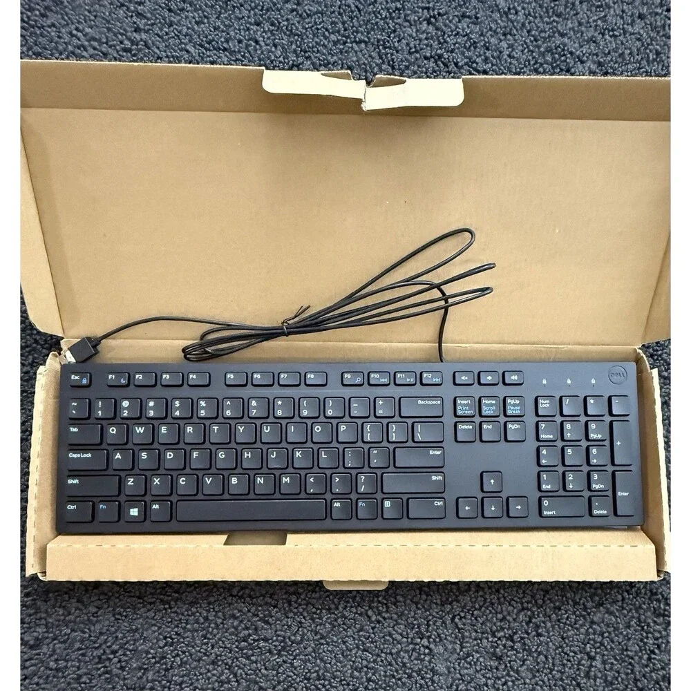 Dell KB216-BK-US USB Wired Keyboard - Black